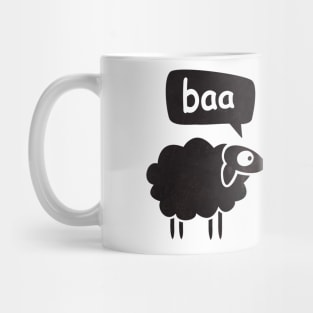 Baa Baa Black Sheep Mug